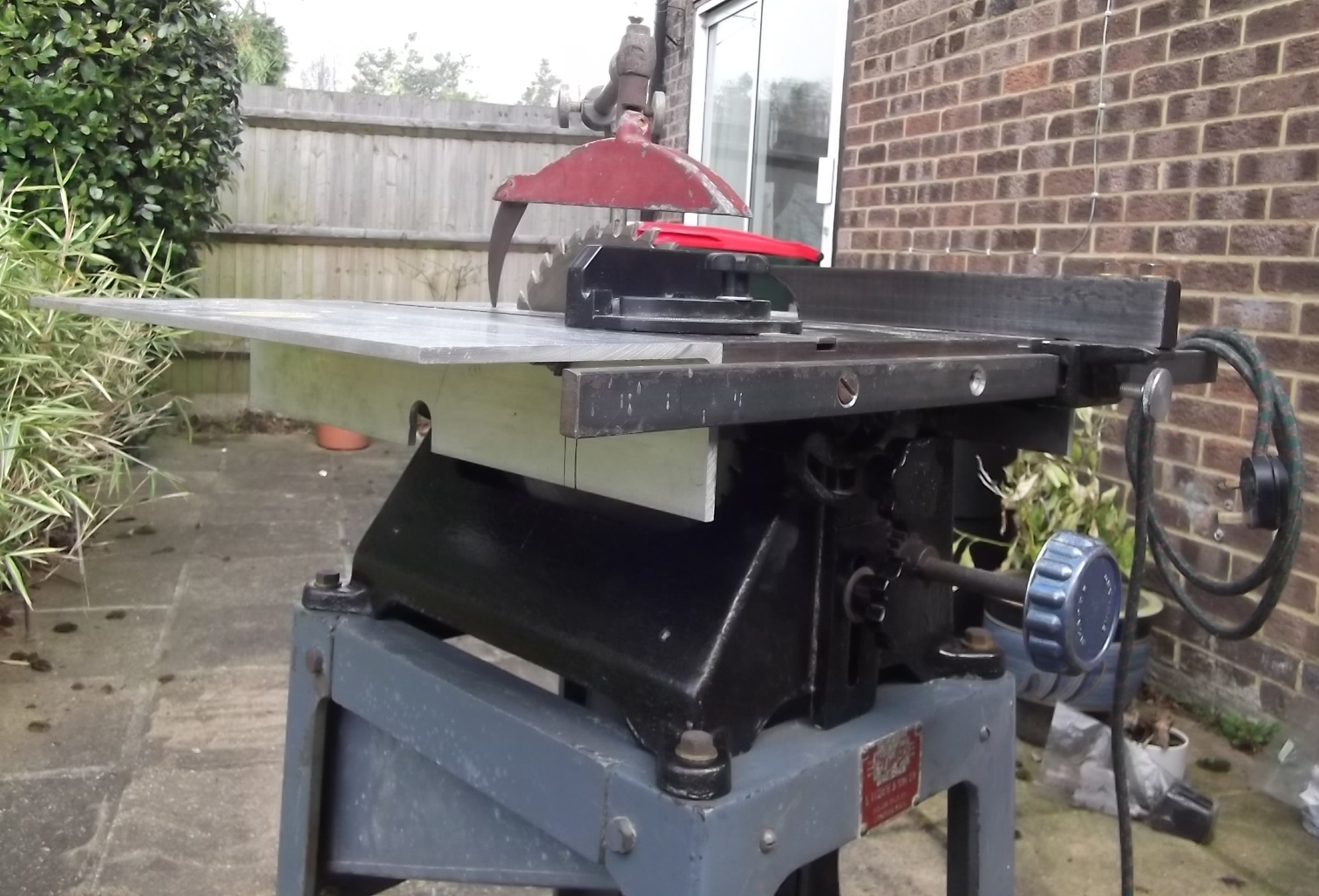 Cast Iron Table Saw 10" Tyzack Zyto eBay